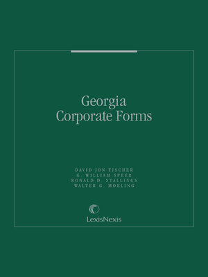 cover image of Georgia Corporate Forms